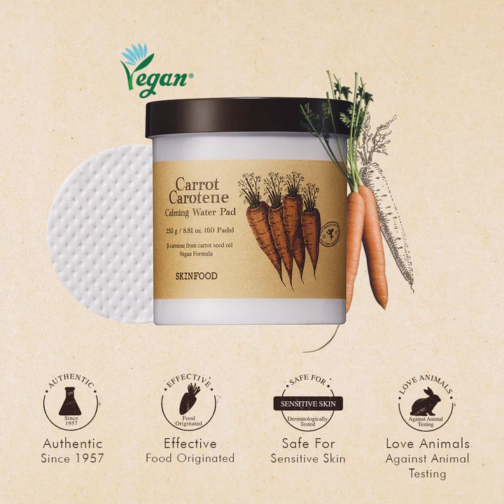 Skinfood Carrot Carotene Calminig Water Pad