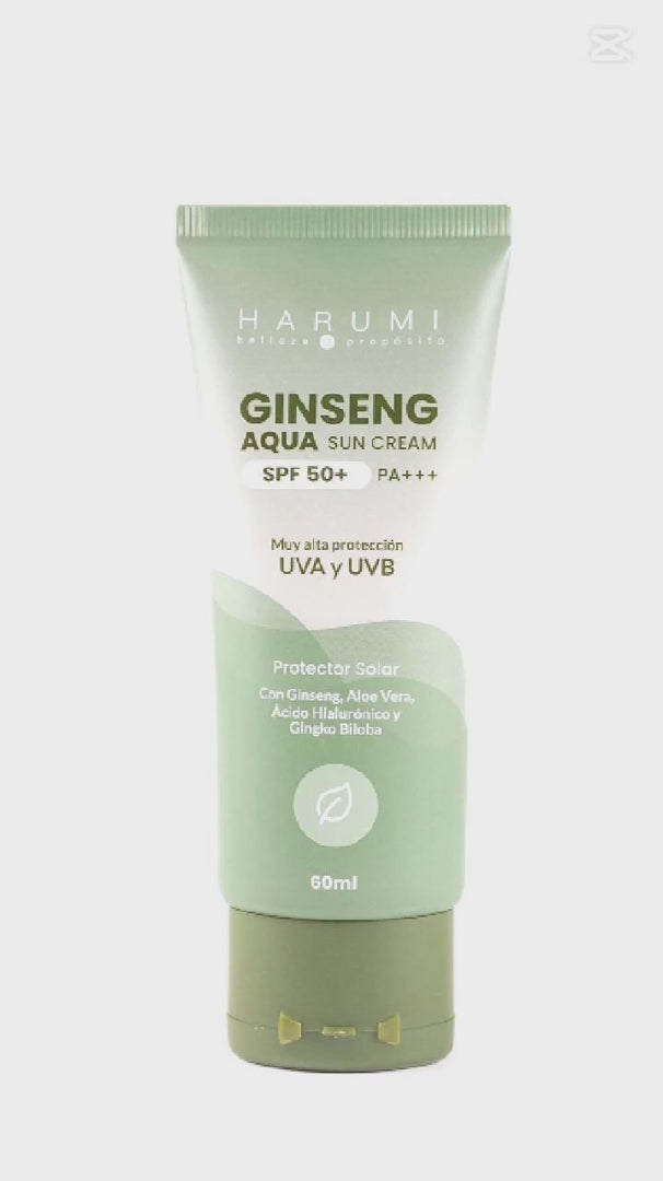 Harumi Ginseng Aqua Sun Cream SPF50