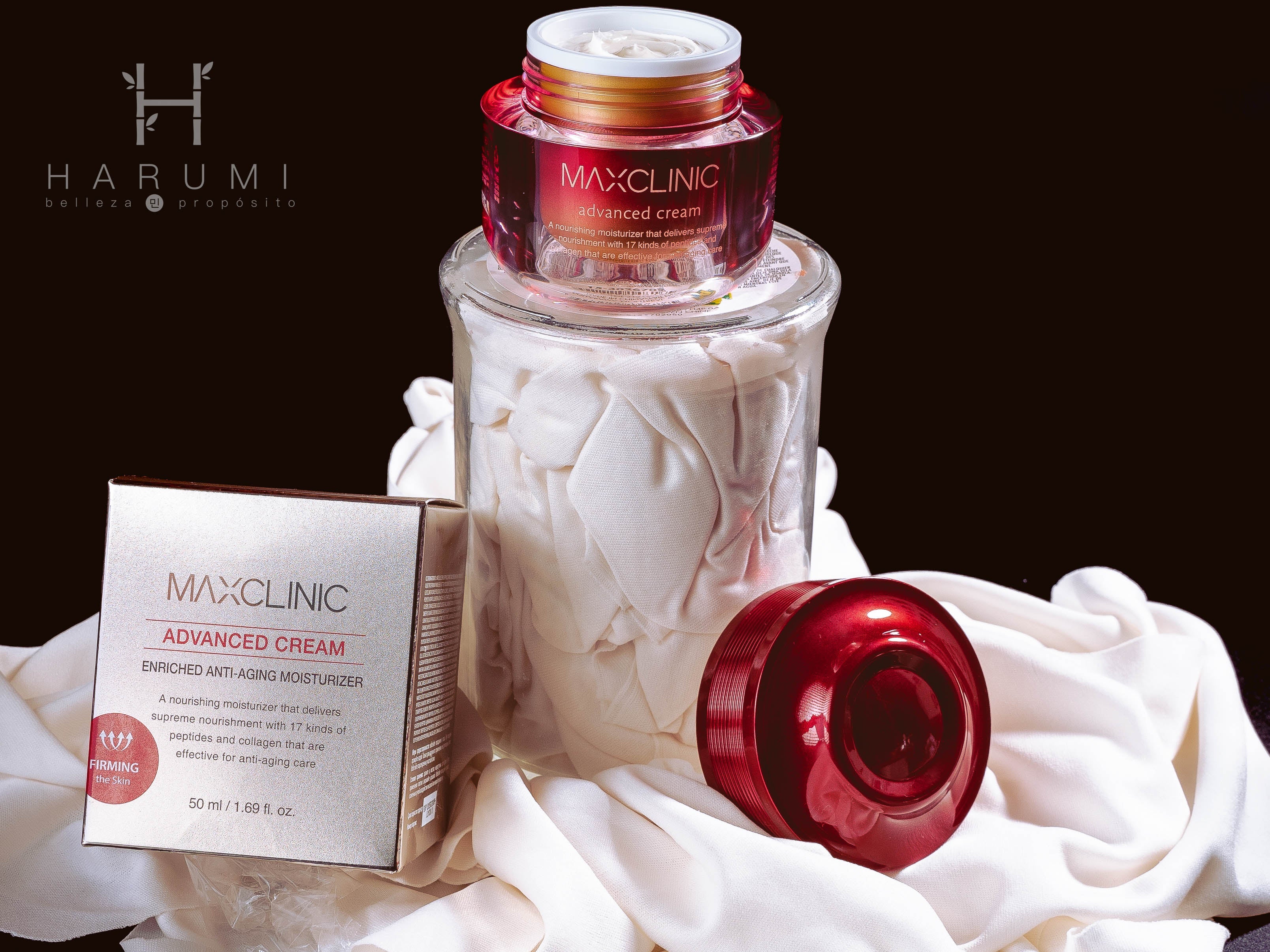 Maxclinic Advanced Cream Skincare maquillaje productos de belleza coreanos en Colombia kbeauty