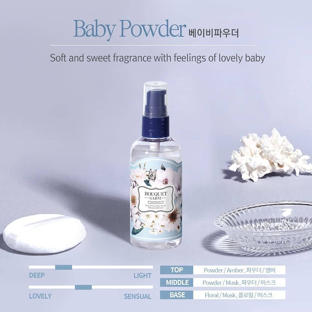 Bouquetgarni Deep Perfume Hair Serum Baby Powder