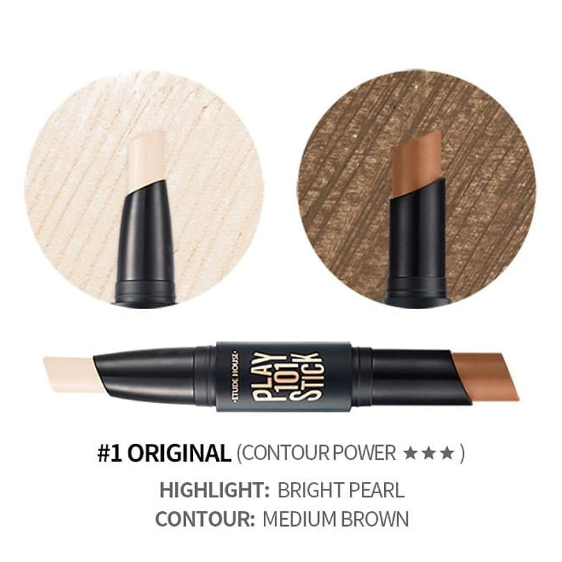 EtudeHouse New Play 101 Stick Contour Duo skincare coreano colombia ikigai harumiProductos Coreanos Bogota Medellin Cali Skincare Maquillaje Belleza Ventas por Mayor