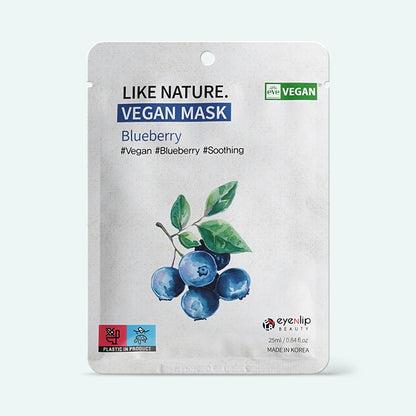 Eyenlip Like Nature Vegan Mask Pack Blueberry
