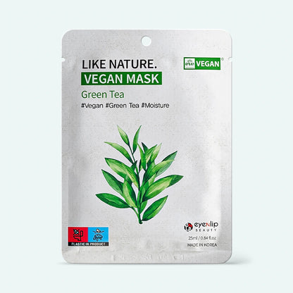 Eyenlip Like Nature Vegan Mask Pack Green Tea