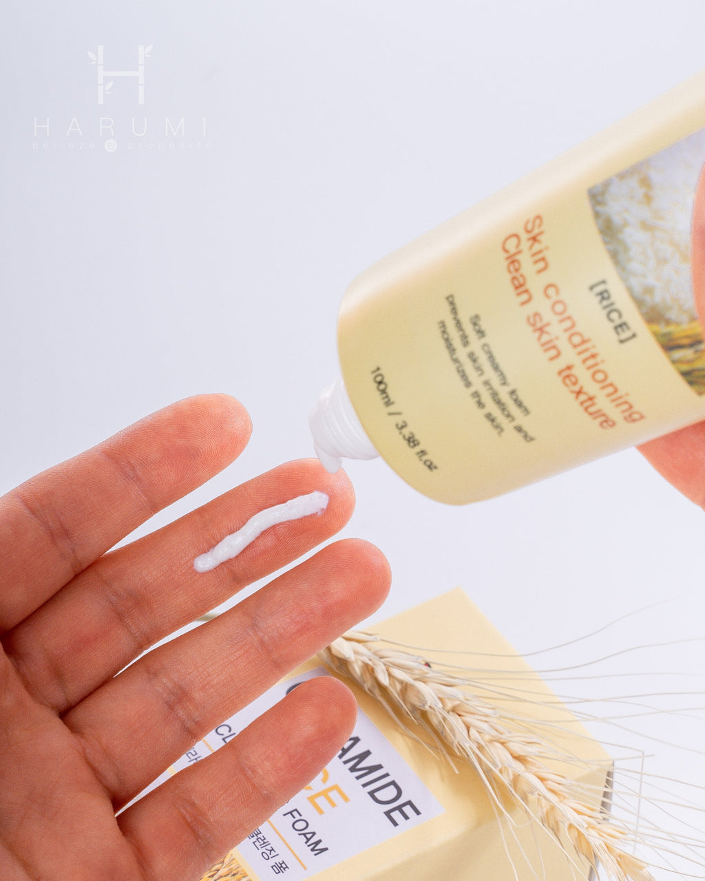 Eyenlip Ceramide Rice Cleansing Foam Skincare maquillaje productos de belleza coreanos en Colombia kbeauty