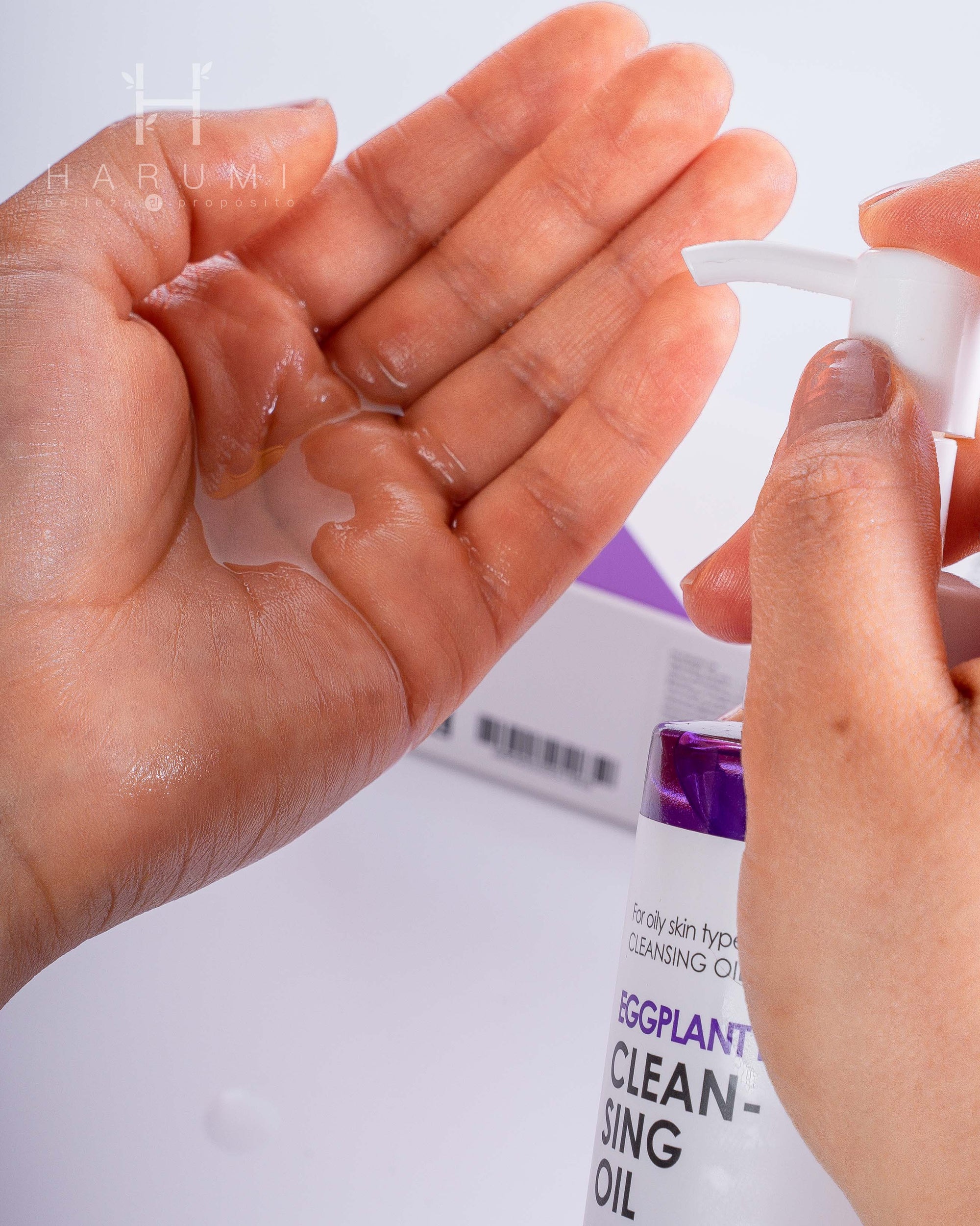 Eyenlip Eggplant Pore Cleansing Oil Skincare maquillaje productos de belleza coreanos en Colombia kbeauty