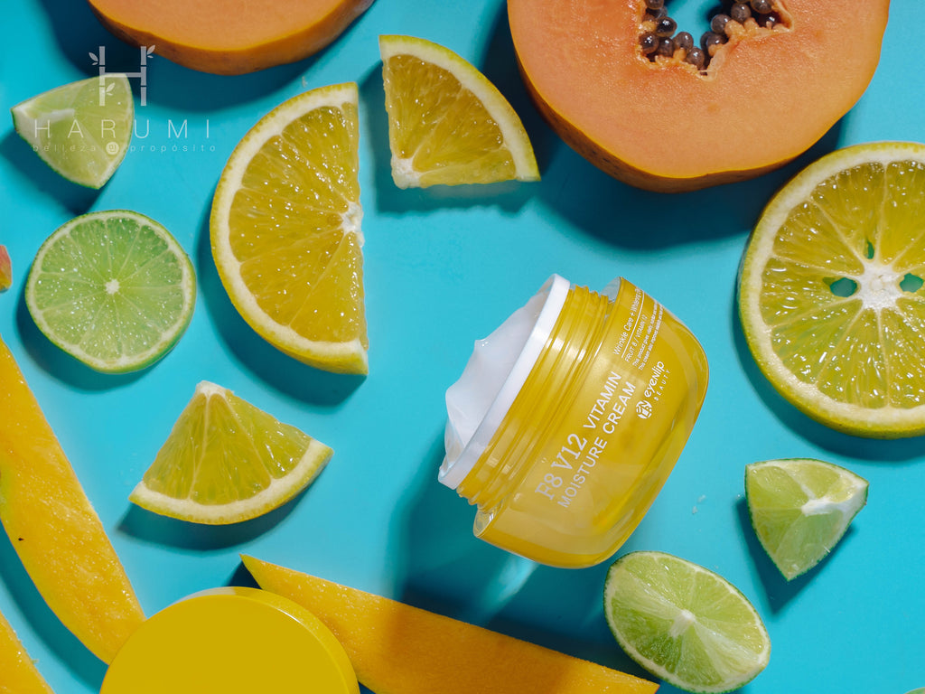 Eyenlip F8 V12 Vitamin Moisture Cream Skincare maquillaje productos de belleza coreanos en Colombia kbeauty
