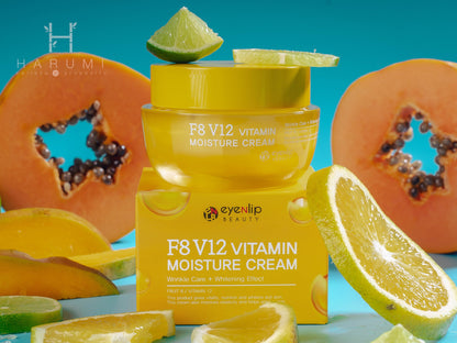 Eyenlip F8 V12 Vitamin Moisture Cream Skincare maquillaje productos de belleza coreanos en Colombia kbeauty