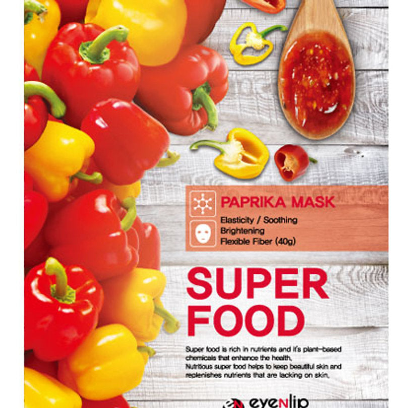 Eyenlip Super Food Paprika Mask Pimentón Harumi Belleza Coreana