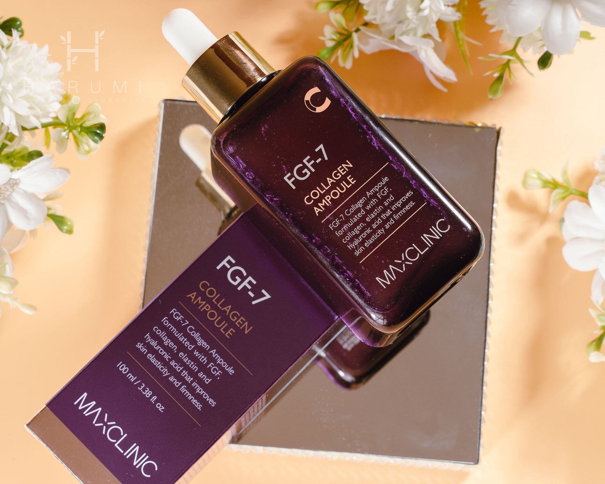 Maxclinic Fgf-7 Collagen Ampoule Skincare maquillaje productos de belleza coreanos en Colombia kbeauty