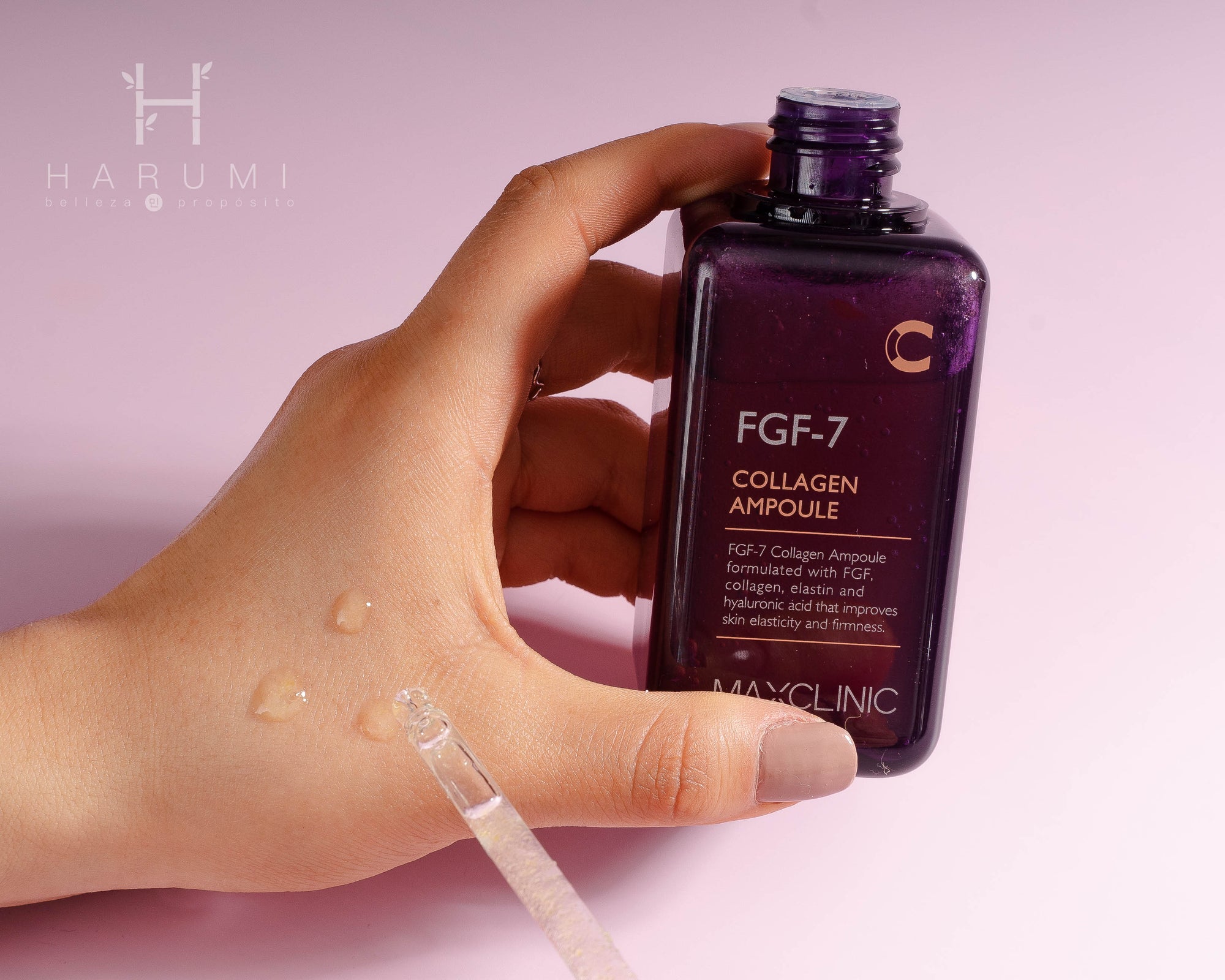 Maxclinic Fgf-7 Collagen Ampoule Skincare maquillaje productos de belleza coreanos en Colombia kbeauty