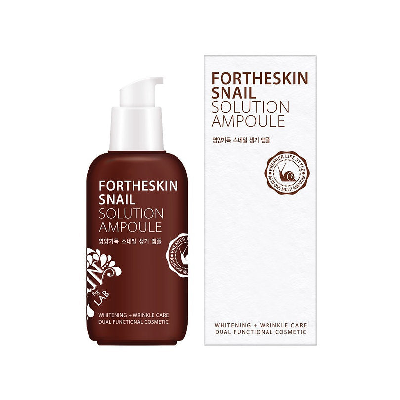 Fortheskin Snail Solution Ampoule skincare coreano colombia ikigai harumiProductos Coreanos Bogota Medellin Cali Skincare Maquillaje Belleza Ventas por Mayor