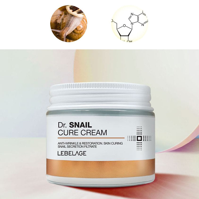 Lebelage Snail Dr. Cure Cream skincare coreano colombia ikigai harumiProductos Coreanos Bogota Medellin Cali Skincare Maquillaje Belleza Ventas por Mayor