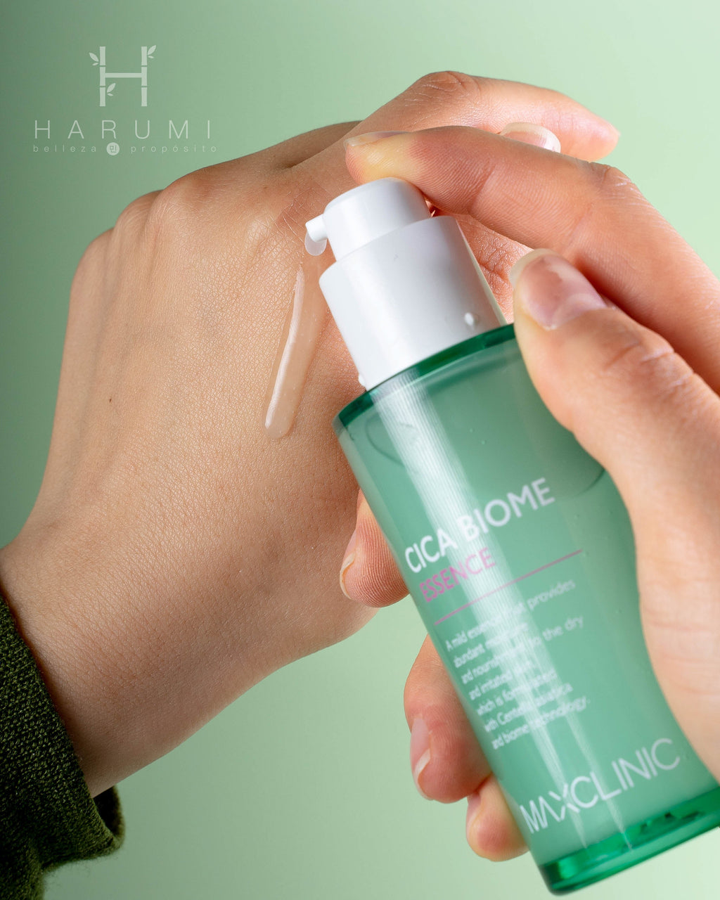 Maxclinic Cica Biome Essence Skincare maquillaje productos de belleza coreanos en Colombia kbeauty