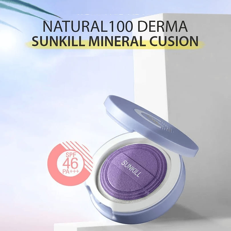 Maxclinic Natural 100 Derma Sunkil Mineral Cushion skincare coreano colombia ikigai harumiProductos Coreanos Bogota Medellin Cali Skincare Maquillaje Belleza Ventas por Mayor