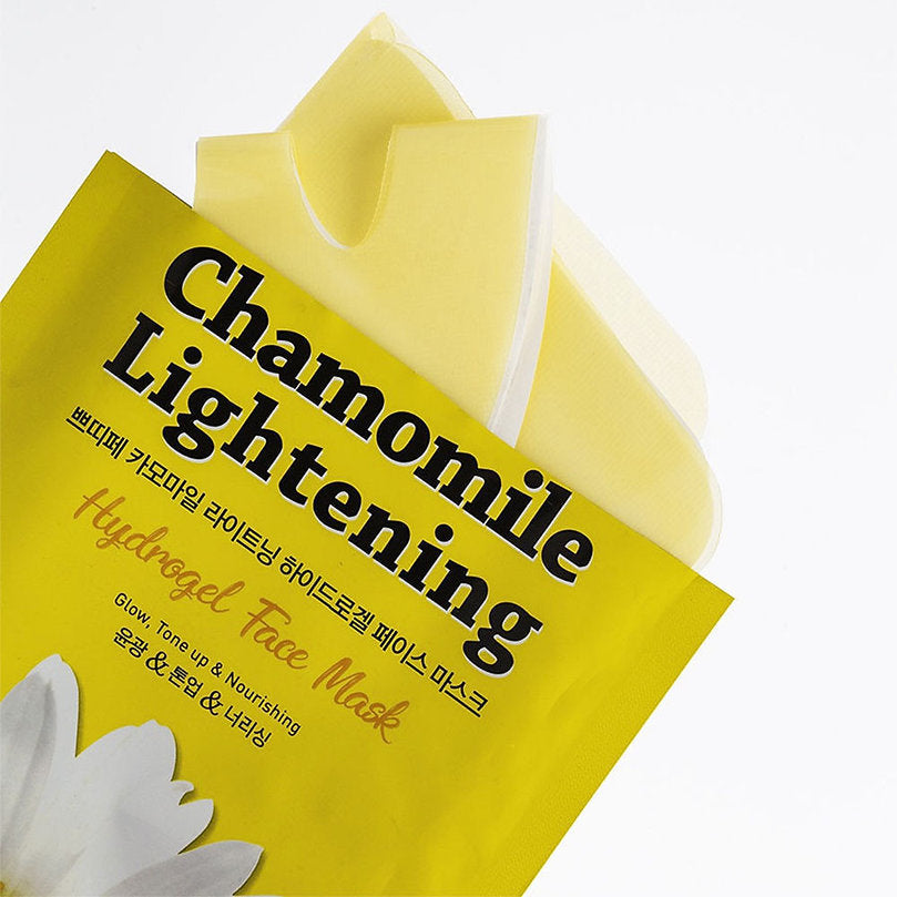 Petitfee Chamomile Lightening Face Mask skincare coreano colombia ikigai harumiProductos Coreanos Bogota Medellin Cali Skincare Maquillaje Belleza Ventas por Mayor