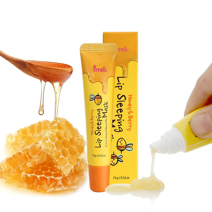 Prreti Honey & Berry Lip Sleeping Mask  skincare coreano colombia ikigai harumiProductos Coreanos Bogota Medellin Cali Skincare Maquillaje Belleza Ventas por Mayor