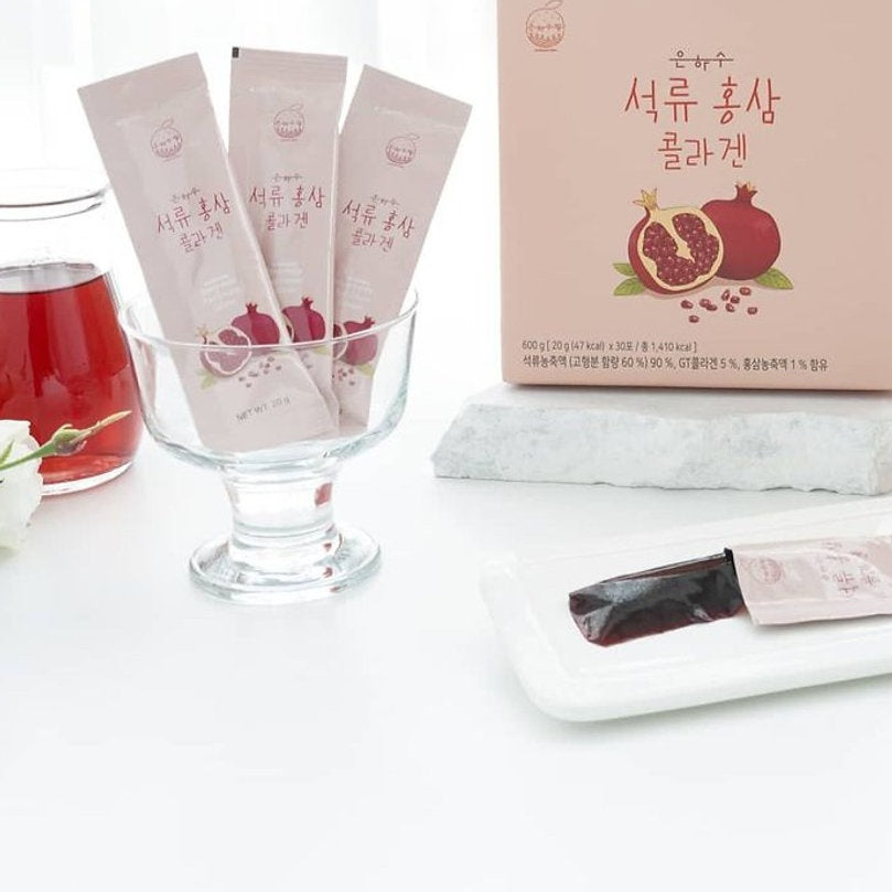 Sbjinseng Red Ginseng Pomegranate Jelly skincare coreano colombia ikigai harumiProductos Coreanos Bogota Medellin Cali Skincare Maquillaje Belleza Ventas por Mayor
