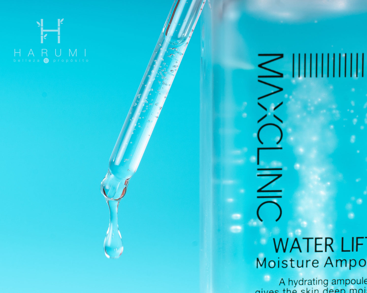 Maxclinic Water Lift Moisture Ampoule Skincare maquillaje productos de belleza coreanos en Colombia kbeauty